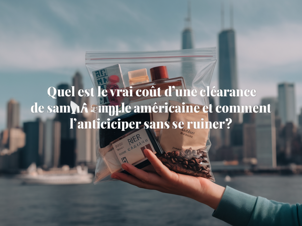 Quel est le vrai coût d'une clearance de sample américaine et comment l'anticiper sans se ruiner