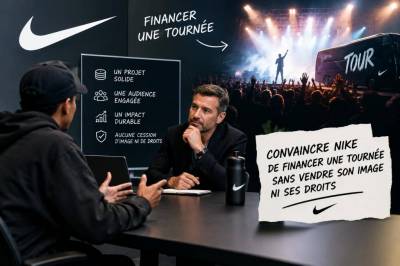Comment convaincre nike de financer une tournée sans vendre son image ni ses droits